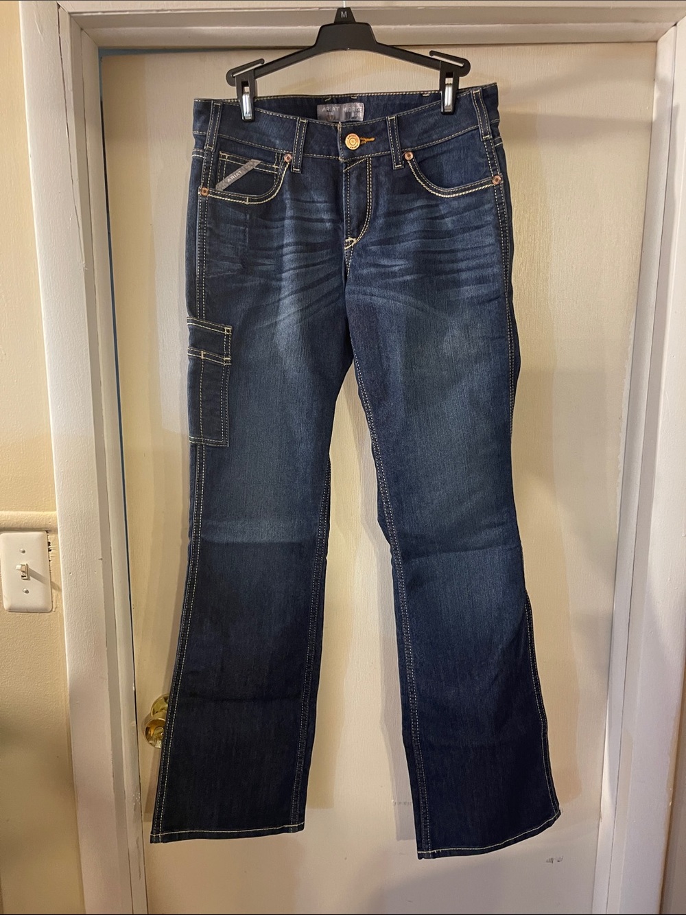 Ariat Dark Blue Rebar Cargo Jeans